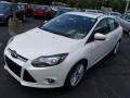 White Platinum - Focus Titanium Sedan Photo No. 3