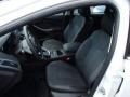 Charcoal Black 2014 Ford Focus Titanium Sedan Interior Color