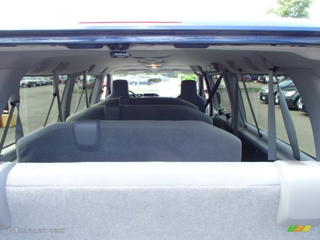 2012 E Series Van E350 XL Extended Passenger - Dark Blue Pearl / Medium Flint photo #13