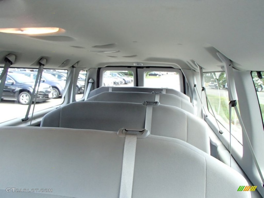 2012 E Series Van E350 XL Extended Passenger - Dark Blue Pearl / Medium Flint photo #14