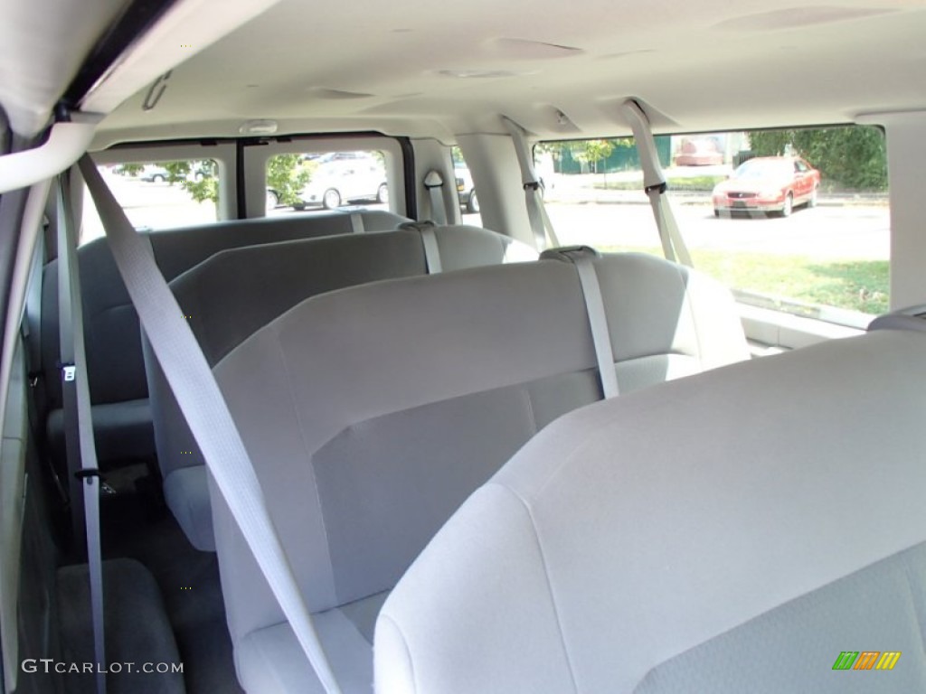 2012 E Series Van E350 XL Extended Passenger - Dark Blue Pearl / Medium Flint photo #24