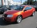 2008 Sunburst Orange Pearl Dodge Avenger SE  photo #3