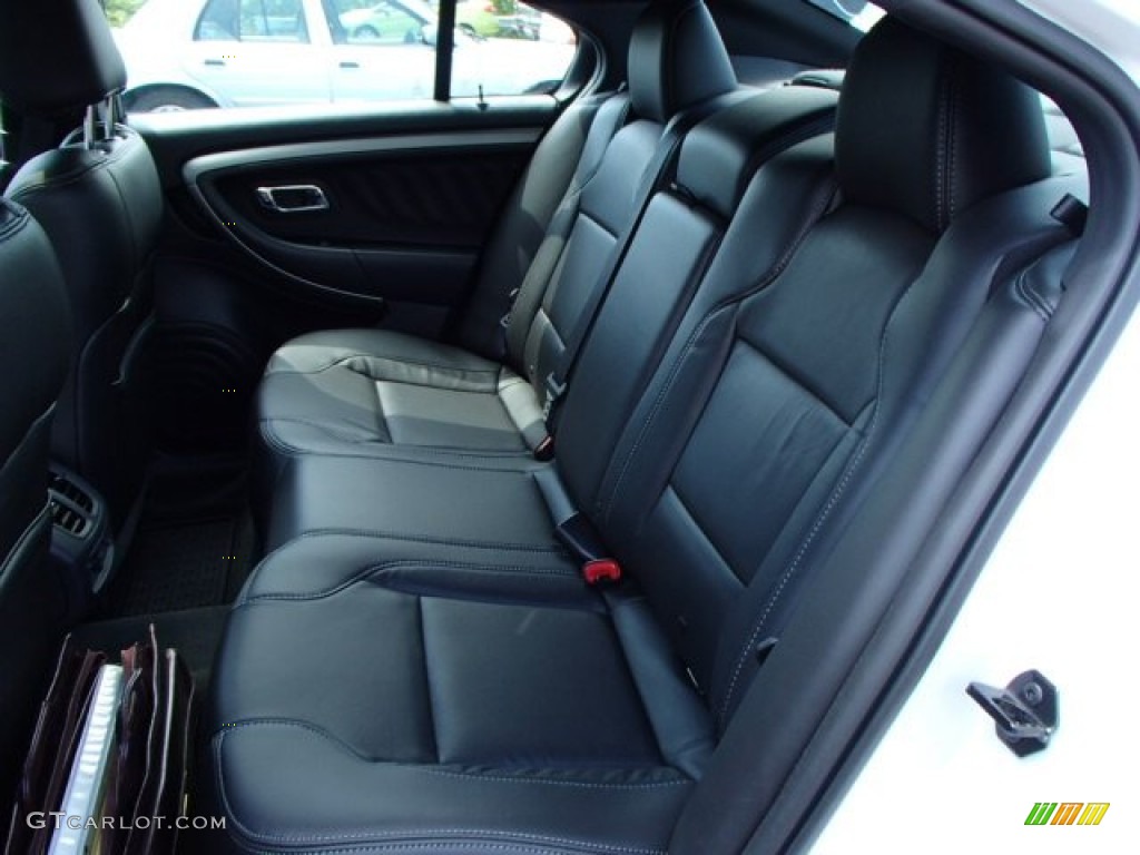 2013 Taurus SEL AWD - White Platinum Tri-Coat / Charcoal Black photo #9