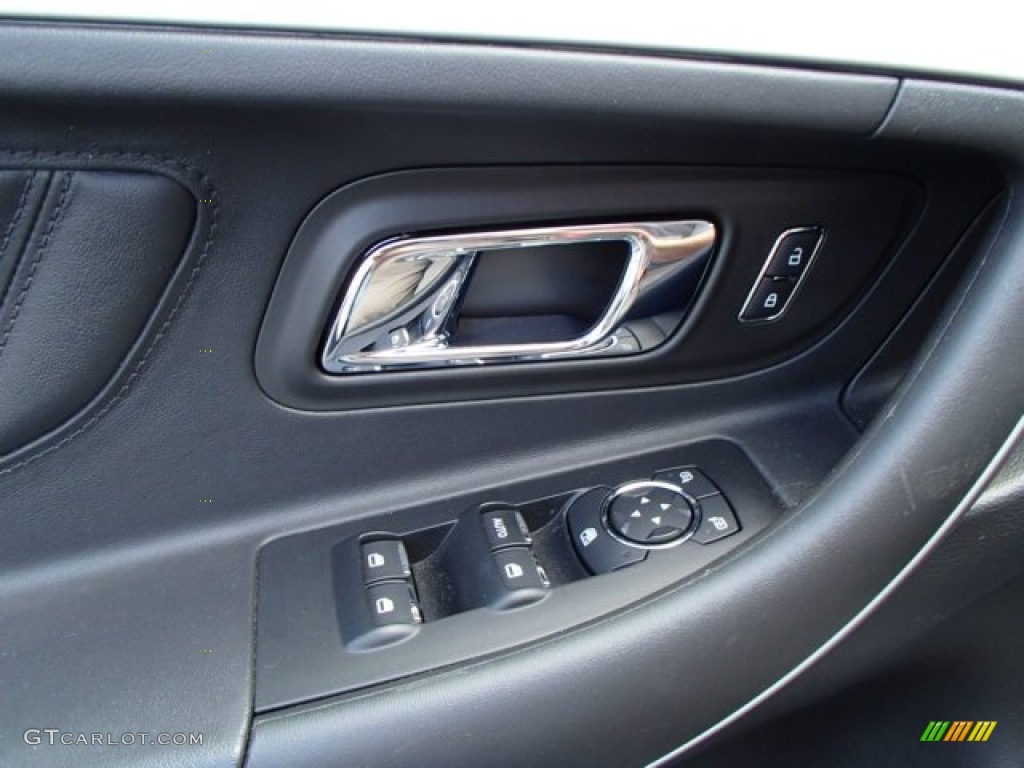 2013 Taurus SEL AWD - White Platinum Tri-Coat / Charcoal Black photo #14