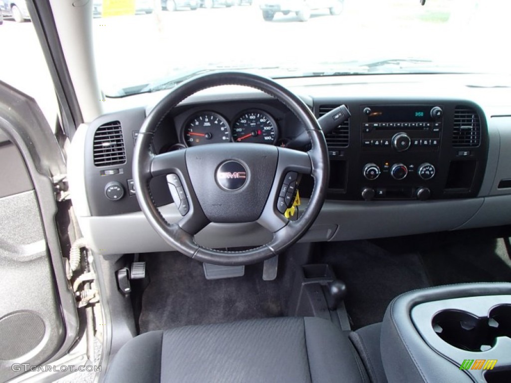 2010 Sierra 1500 SL Extended Cab 4x4 - Storm Gray Metallic / Dark Titanium photo #11