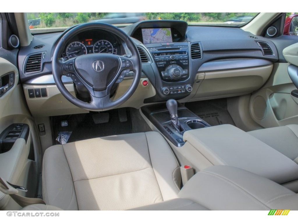 2013 RDX Technology AWD - Basque Red Pearl II / Parchment photo #17