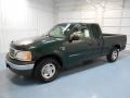 2003 Dark Highland Green Metallic Ford F150 XLT SuperCab  photo #2