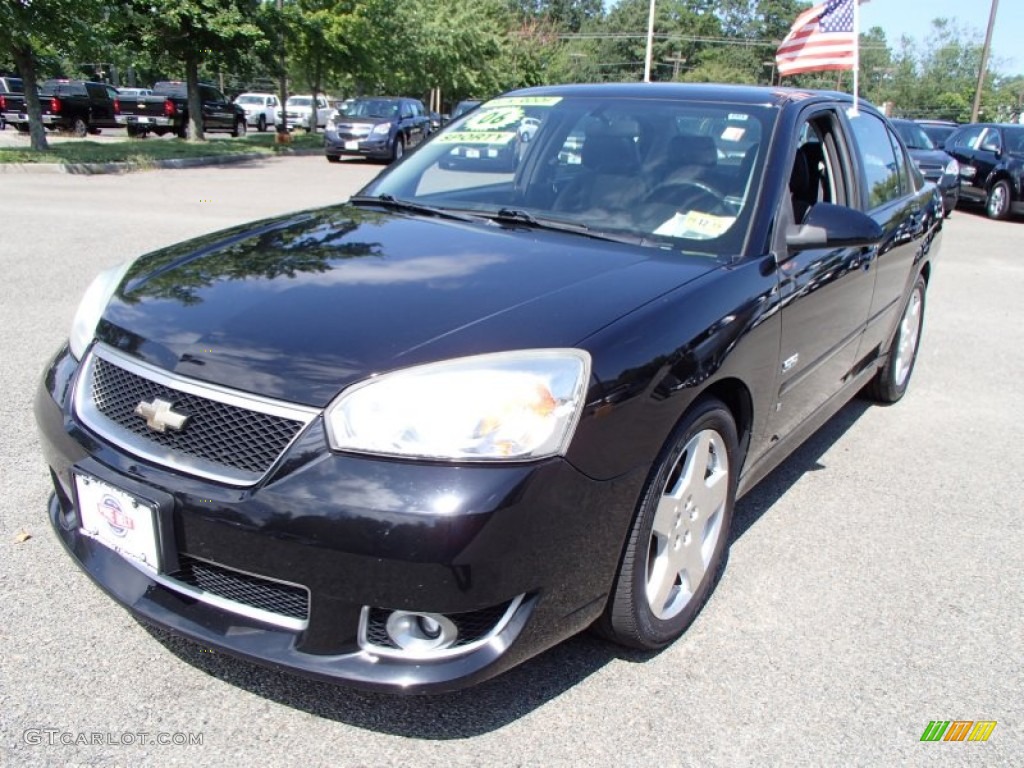 2006 Malibu SS Sedan - Black / Ebony Black photo #1