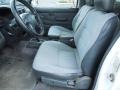Gray 1995 Nissan Hardbody Truck SE V6 Extended Cab Interior Color