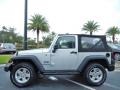 2008 Bright Silver Metallic Jeep Wrangler X 4x4  photo #4