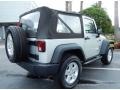 2008 Bright Silver Metallic Jeep Wrangler X 4x4  photo #7