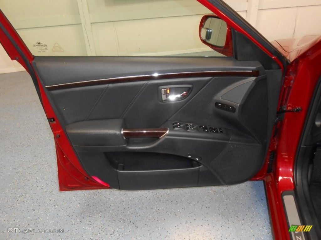 2010 Hyundai Azera Limited Brown Door Panel Photo #84691004