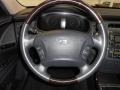 2010 Hyundai Azera Brown Interior Steering Wheel Photo