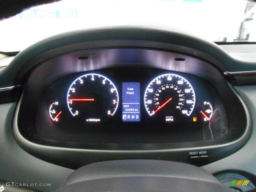 2010 Hyundai Azera Limited Gauges Photo #84691352