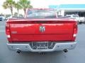 2010 Inferno Red Crystal Pearl Dodge Ram 1500 Laramie Crew Cab  photo #7