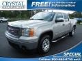 Silver Birch Metallic 2008 GMC Sierra 1500 SLT Crew Cab