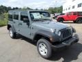 Front 3/4 View of 2014 Wrangler Unlimited Sport 4x4
