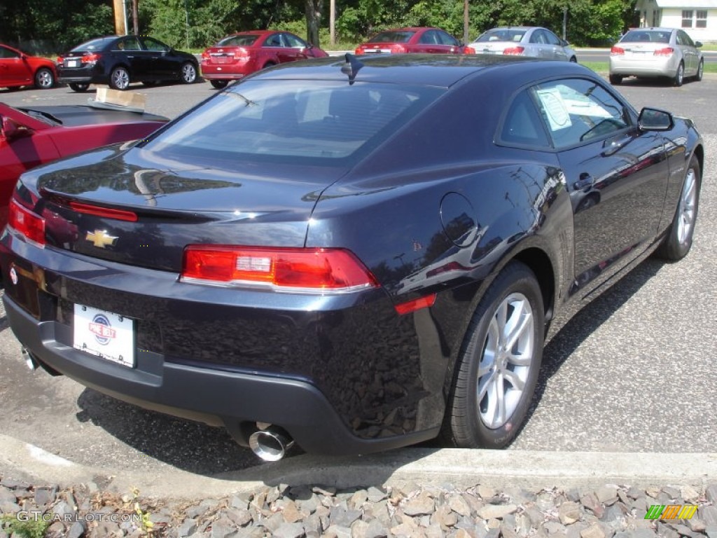 2014 Camaro LS Coupe - Blue Ray Metallic / Black photo #2