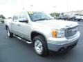 2008 Silver Birch Metallic GMC Sierra 1500 SLT Crew Cab  photo #10