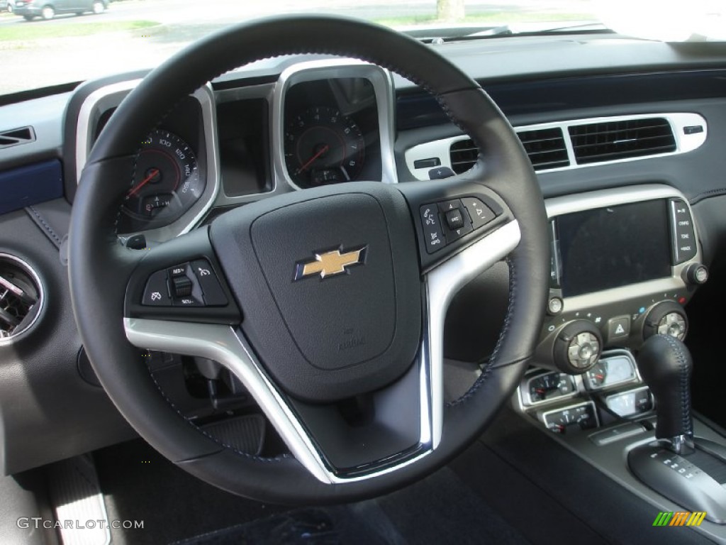 2014 Chevrolet Camaro LT/RS Coupe Beige Steering Wheel Photo #84692922