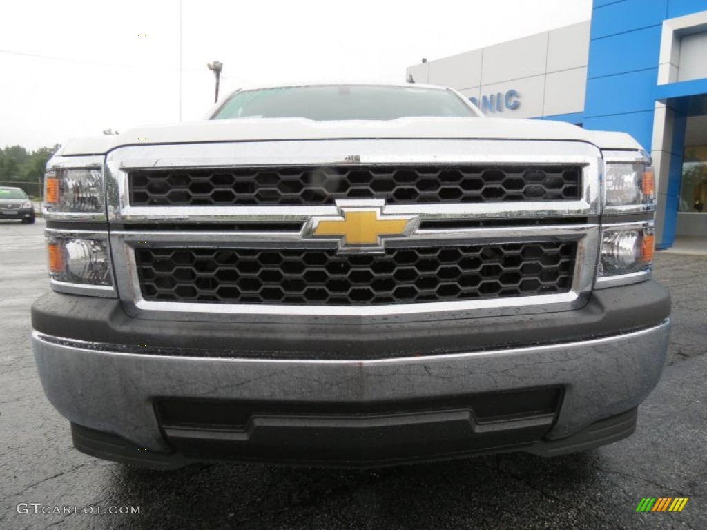 2014 Silverado 1500 WT Crew Cab - Summit White / Jet Black/Dark Ash photo #2