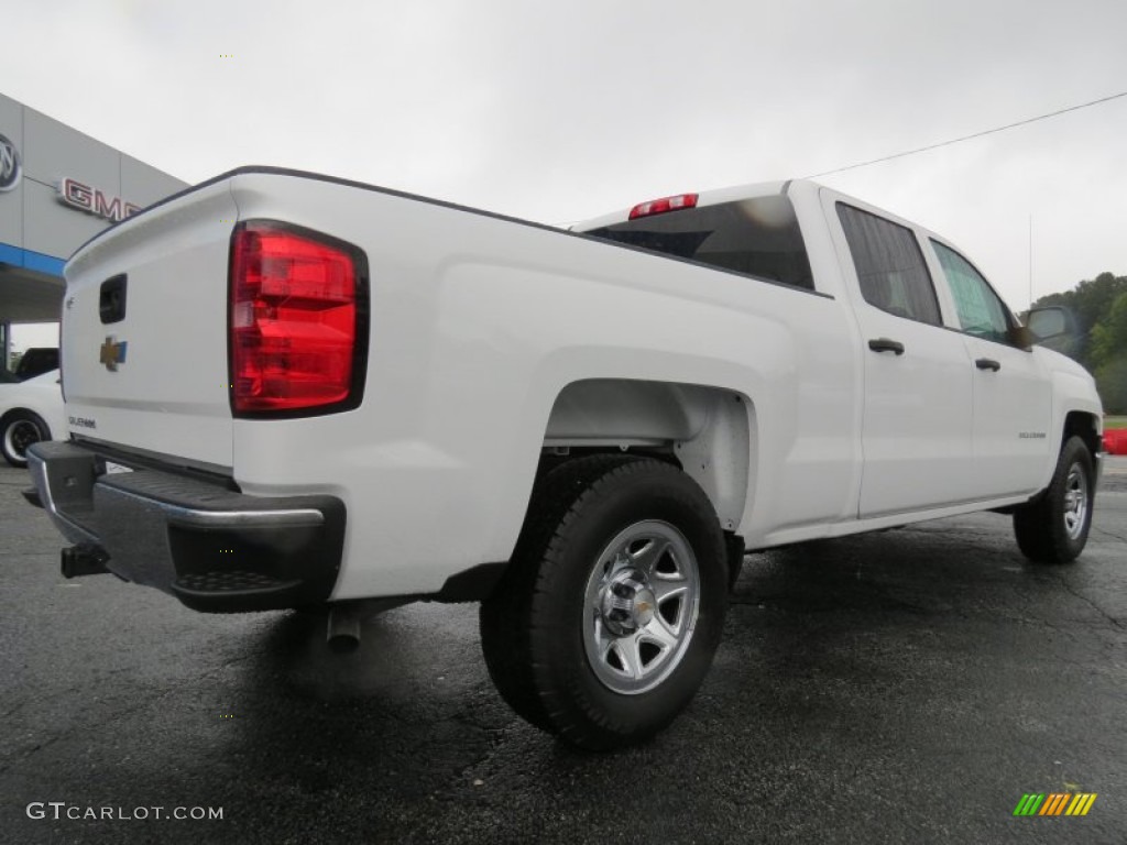 Summit White 2014 Chevrolet Silverado 1500 WT Crew Cab Exterior Photo #84693039