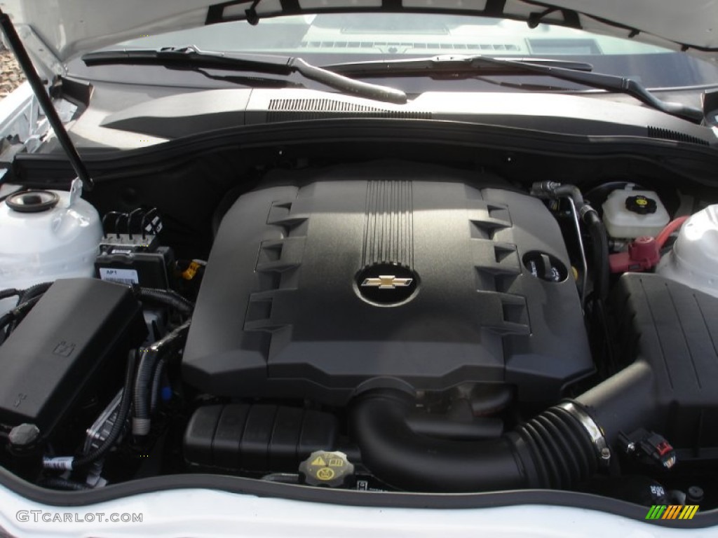 2014 Camaro LT/RS Coupe - Summit White / Beige photo #9