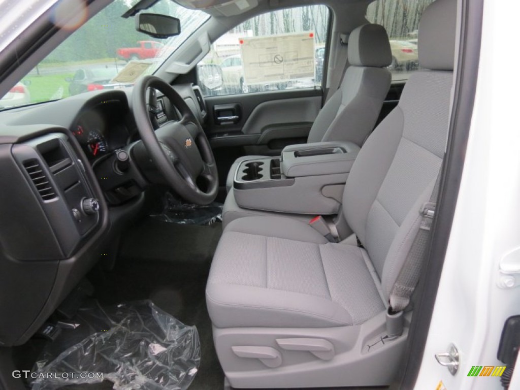 2014 Chevrolet Silverado 1500 WT Crew Cab Front Seat Photo #84693098
