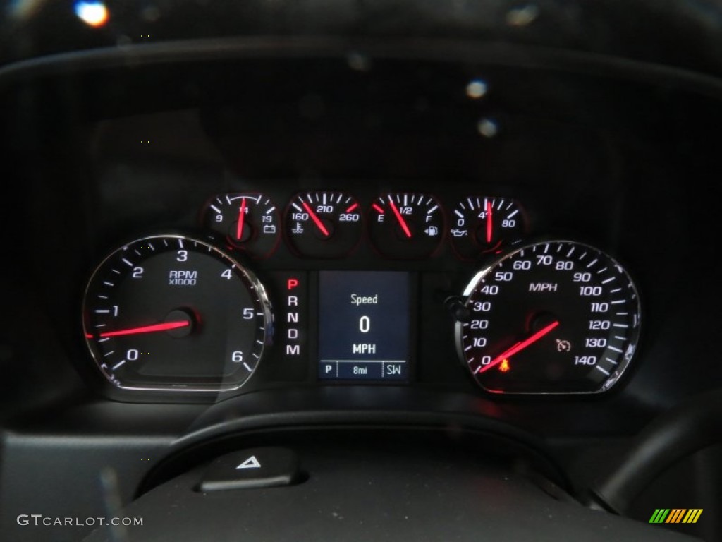 2014 Chevrolet Silverado 1500 WT Crew Cab Gauges Photo #84693197