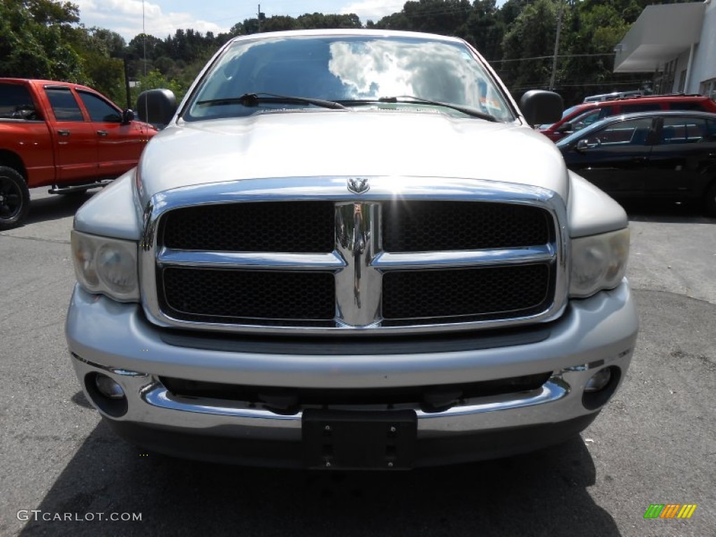 2003 Ram 1500 SLT Regular Cab 4x4 - Bright Silver Metallic / Dark Slate Gray photo #2