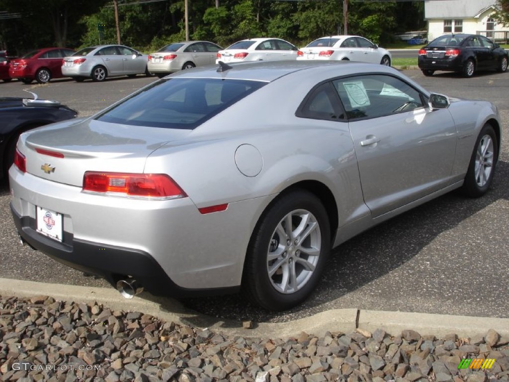 2014 Camaro LS Coupe - Silver Ice Metallic / Black photo #2