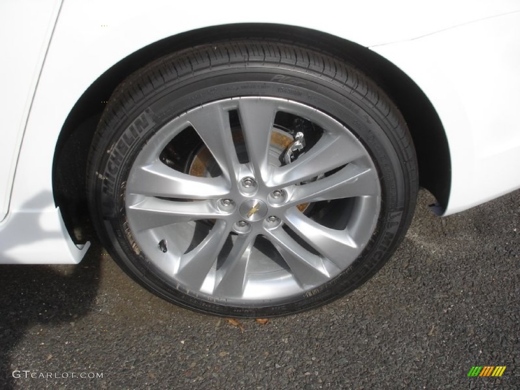 2014 Cruze LTZ - Summit White / Cocoa/Light Neutral photo #3
