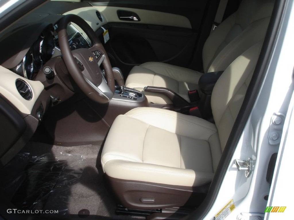 2014 Cruze LTZ - Summit White / Cocoa/Light Neutral photo #4