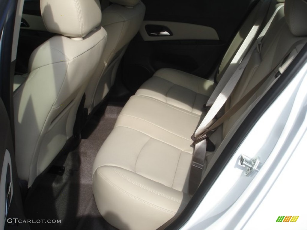 2014 Cruze LTZ - Summit White / Cocoa/Light Neutral photo #7