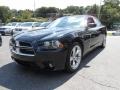 2013 Pitch Black Dodge Charger R/T Max  photo #3