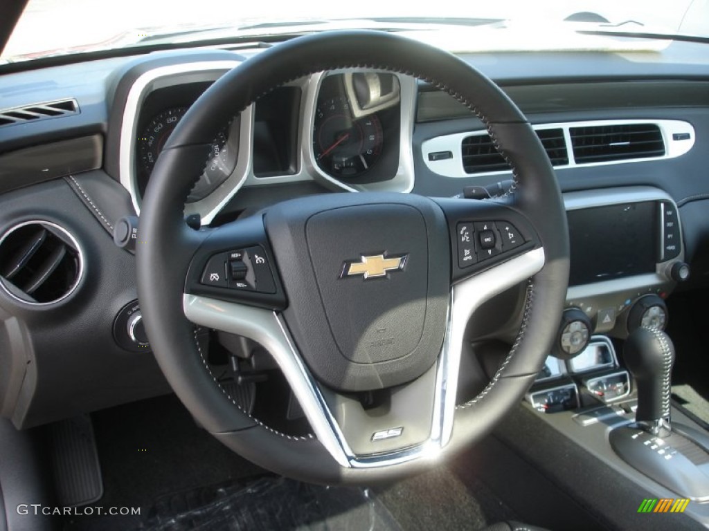 2014 Camaro SS/RS Coupe - Blue Ray Metallic / Black photo #6