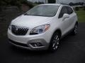 2013 White Pearl Tricoat Buick Encore Leather  photo #1