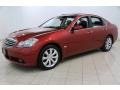 2007 Crimson Roulette Pearl Infiniti M 35 Sedan  photo #3