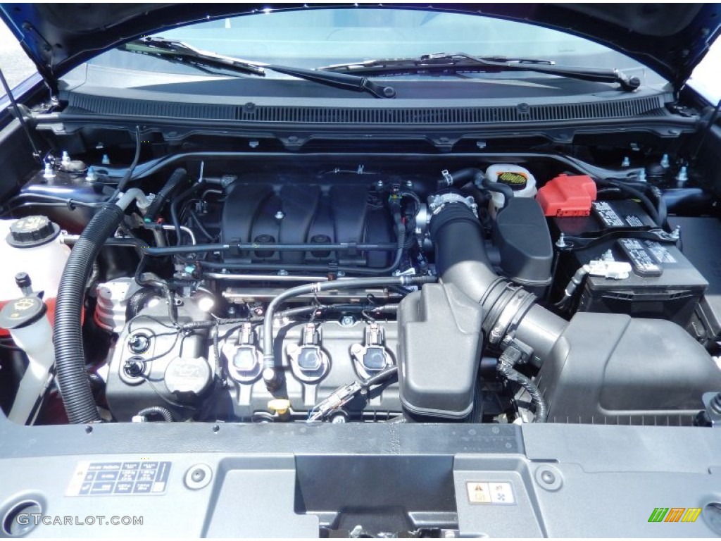 2014 Ford Flex SE 3.5 Liter DOHC 24-Valve Ti-VCT V6 Engine Photo #84698476