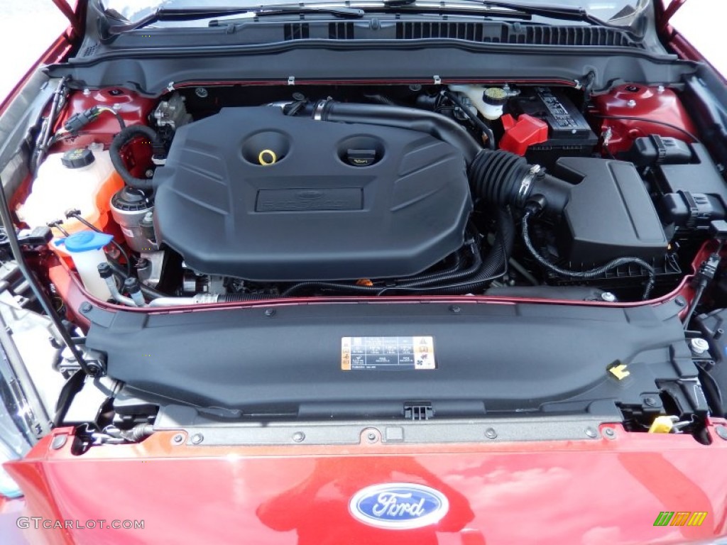 2014 Ford Fusion SE EcoBoost 2.0 Liter GTDI EcoBoost Turbocharged DOHC 16-Valve Ti-VCT 4 Cylinder Engine Photo #84698786