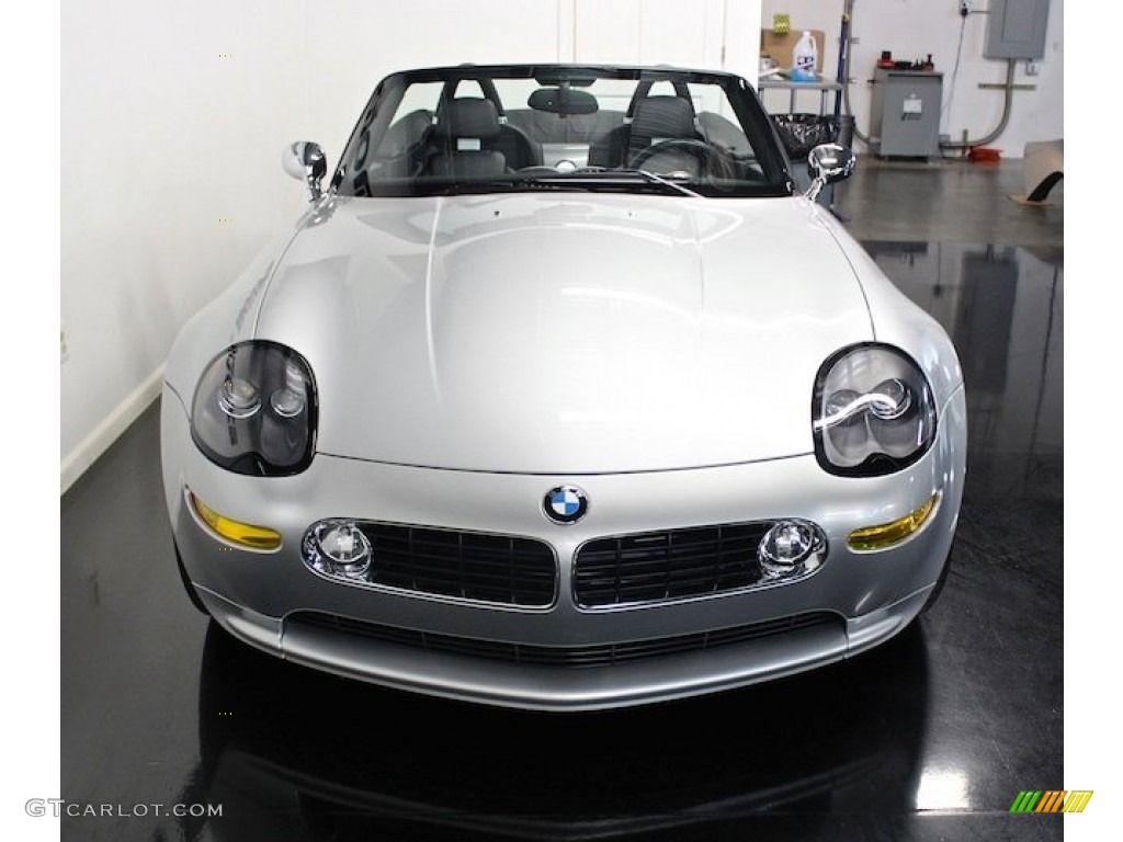 Titanium Silver Metallic 2001 BMW Z8 Roadster Exterior Photo #84699173
