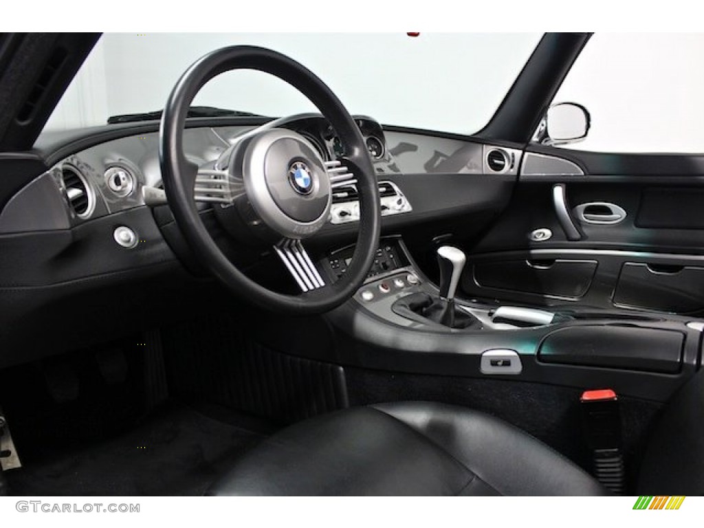 2001 BMW Z8 Roadster Black Dashboard Photo #84699536