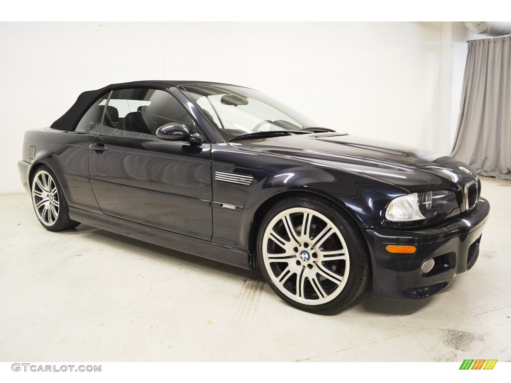 Carbon Black Metallic 2004 BMW M3 Convertible Exterior Photo #84699746