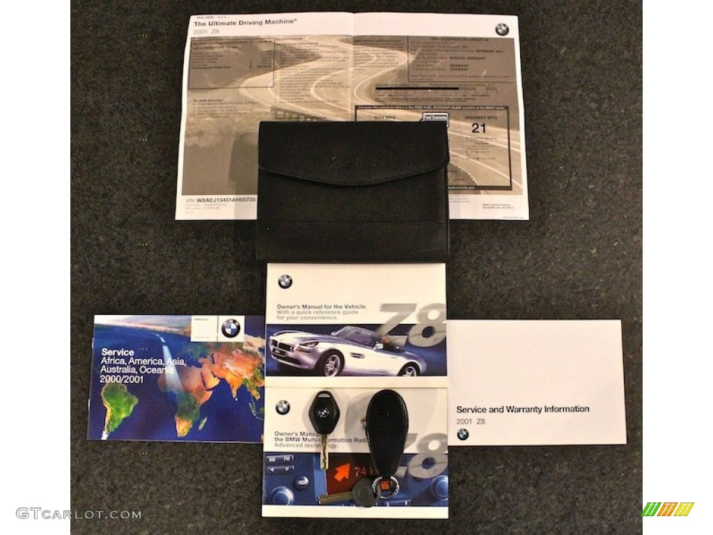 2001 BMW Z8 Roadster Books/Manuals Photo #84699818