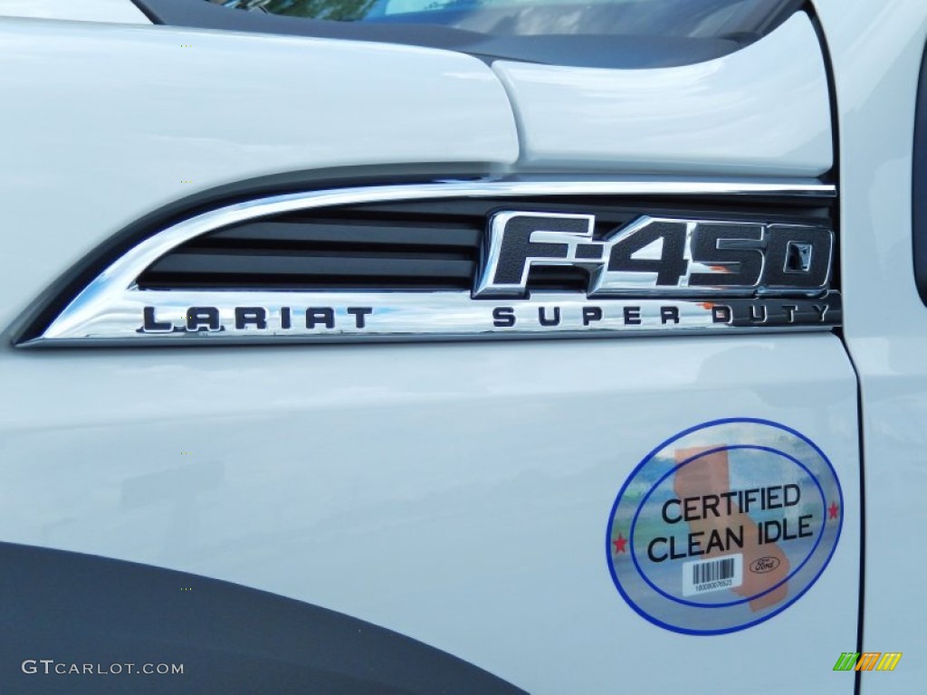 2014 Ford F450 Super Duty Lariat Crew Cab 4x4 Chassis Marks and Logos Photo #84699869