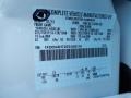 Z1: Oxford White 2014 Ford F450 Super Duty Lariat Crew Cab 4x4 Chassis Color Code