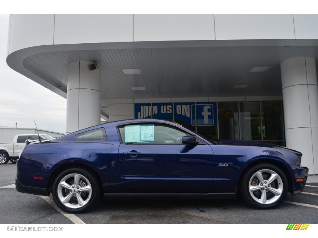 2011 Mustang GT Coupe - Kona Blue Metallic / Charcoal Black photo #2