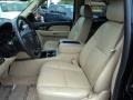 2008 Chevrolet Suburban Light Cashmere/Ebony Interior Front Seat Photo
