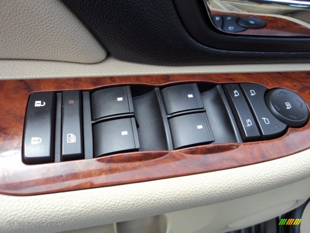 2008 Suburban 1500 LTZ 4x4 - Black / Light Cashmere/Ebony photo #6