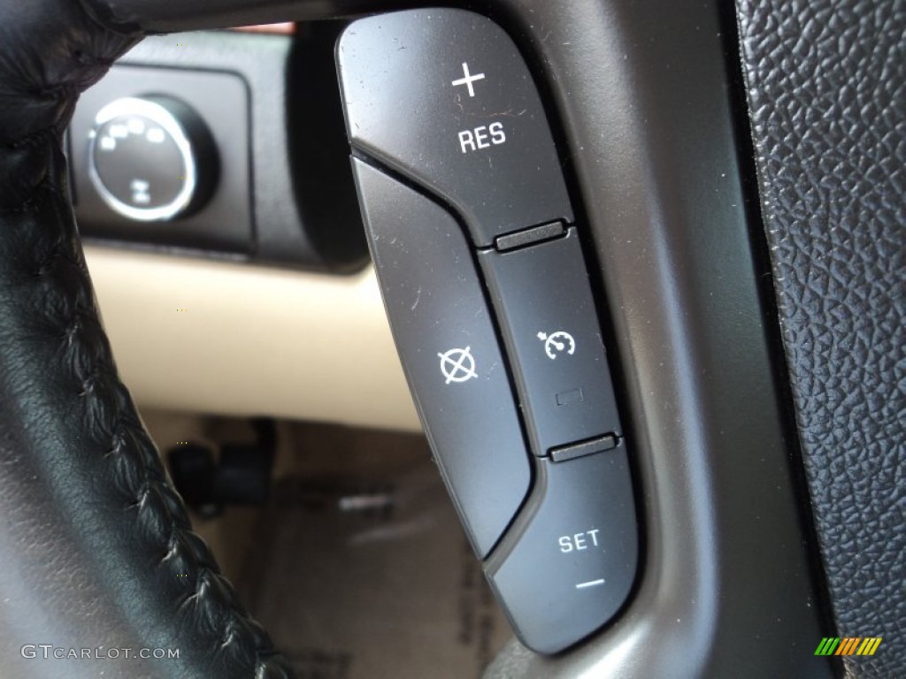 2008 Suburban 1500 LTZ 4x4 - Black / Light Cashmere/Ebony photo #13